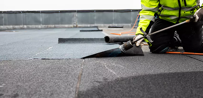 Residential Flat Roof Repair in Oak Forest