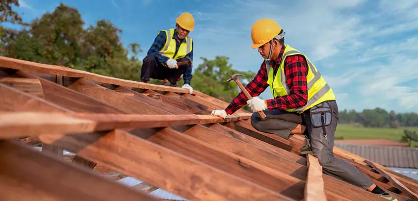Sagging Eaves Repair in Oak Forest